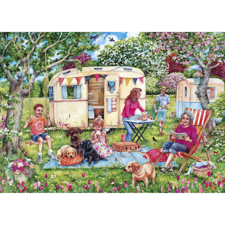 Caravan Escape – 1000 Piece Jigsaw Puzzle (Gibsons)