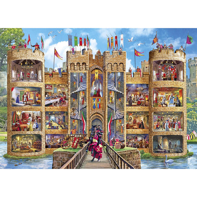 Castle Cutaway – 1000 Piece Jigsaw Puzzle (Gibsons)