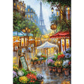 Puzzle Spring Flowers, Paris – 1000 Piece Jigsaw Puzzle (Castorland)