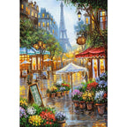 Puzzle Spring Flowers, Paris – 1000 Piece Jigsaw Puzzle (Castorland)