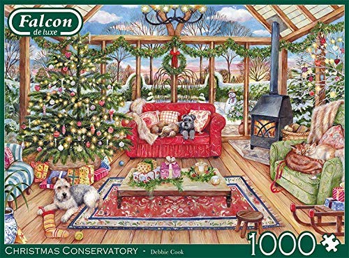 Christmas Conservatory - 1000 Piece Jigsaw Puzzle