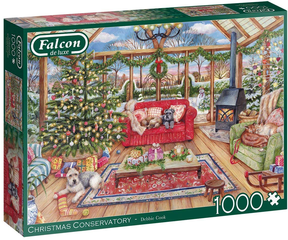 Christmas Conservatory – 1000 Piece Jigsaw Puzzle