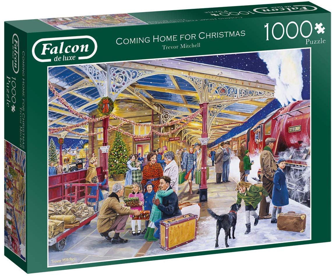 Falcon De Luxe - Coming Home For Christmas - 1000 Piece Jigsaw Puzzle