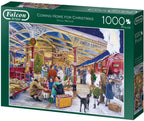 Coming Home For Christmas – 1000 Piece Jigsaw Puzzle (Falcon De Luxe)