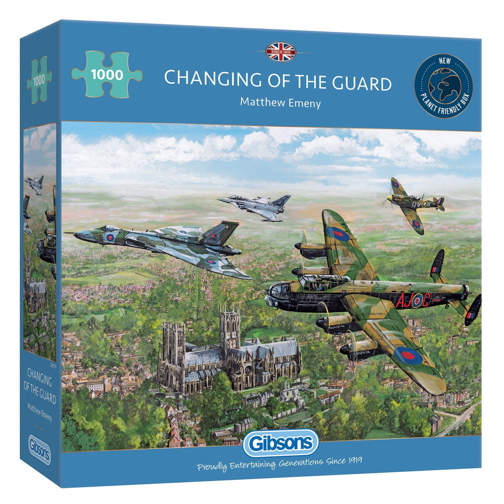 Gibsons - Changing of the Guard - 1000 Piece Jigsaw Puzzle