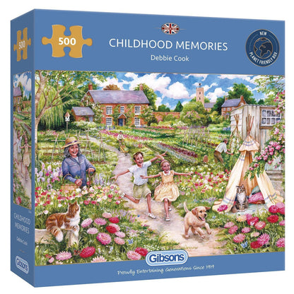 Gibsons - Childhood Memories - 500 Piece Jigsaw Puzzle