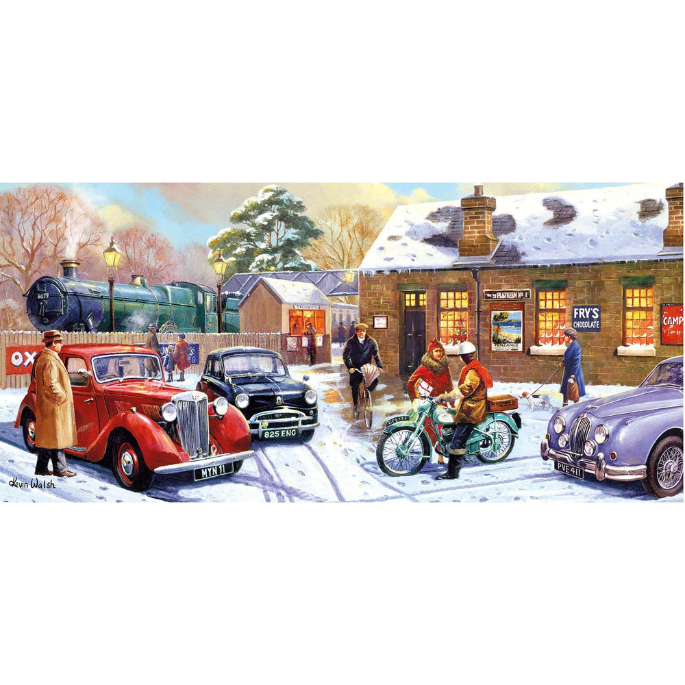 Gibsons - Christmas Eve at the Station - 636 Piece Jigsaw Puzzle