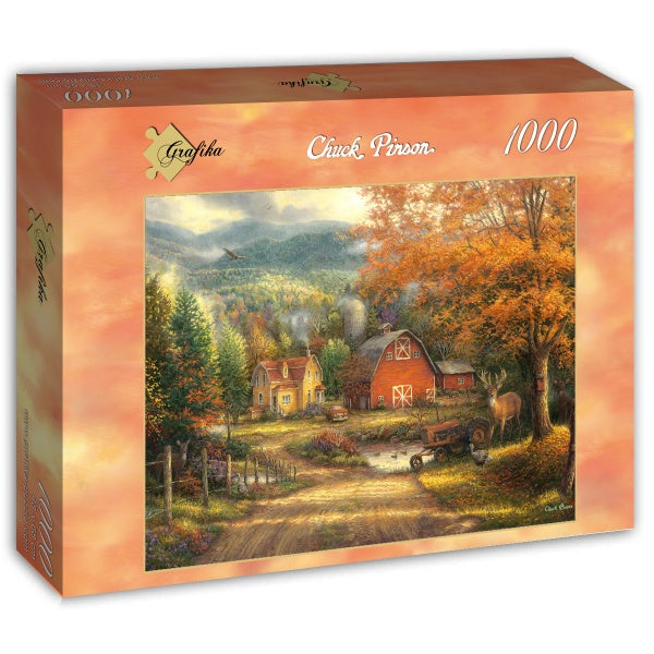 Country Roads Take Me Home by Chuck Pinson – 1000 Piece Jigsaw Puzzle (Grafika)