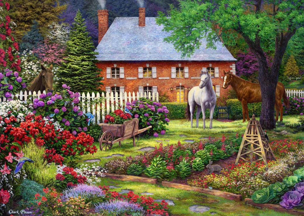 The Sweet Garden by Chuck Pinson – 500 Piece Jigsaw Puzzle (Grafika)