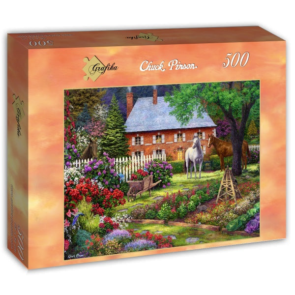 The Sweet Garden by Chuck Pinson – 500 Piece Jigsaw Puzzle (Grafika)
