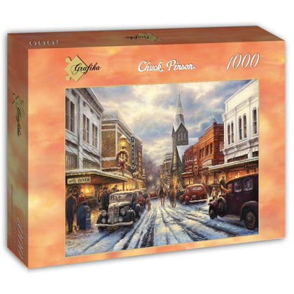 Grafika 00809 Chuck Pinson - The Warmth of Small Town Living - 1000 Piece Jigsaw Puzzle