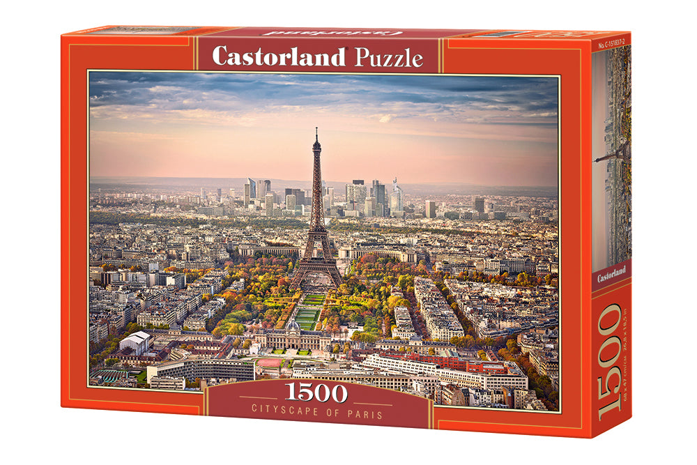 Cityscape of Paris – 1000 Piece Jigsaw Puzzle (Castorland)
