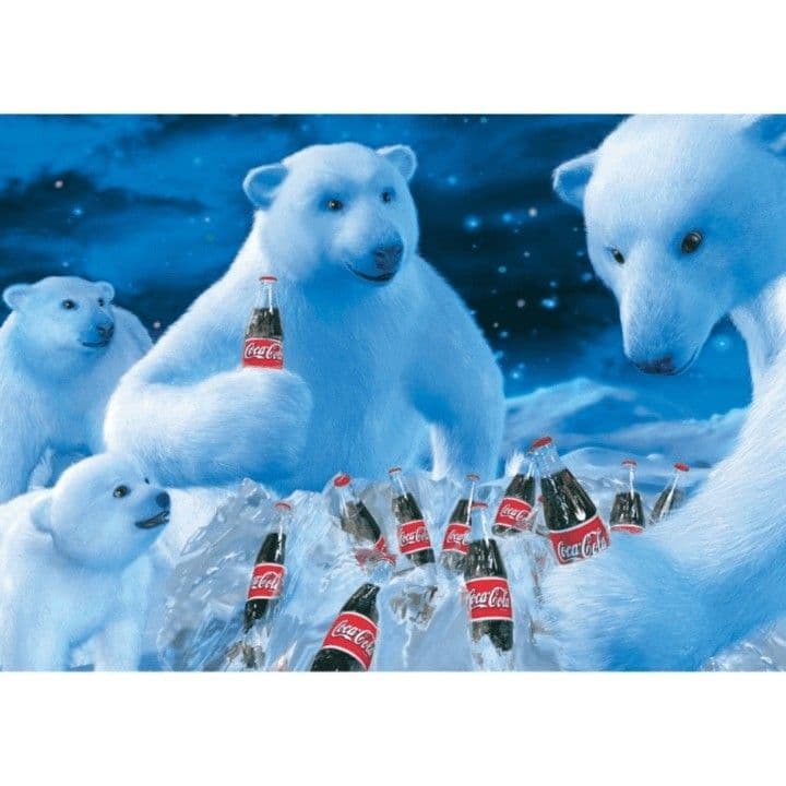 Schmidt - Coca Cola Polar Bears - 1000 Piece Jigsaw Puzzle