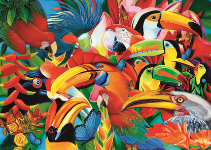 Trefl - Colorful Birds - 500 piece jigsaw puzzle