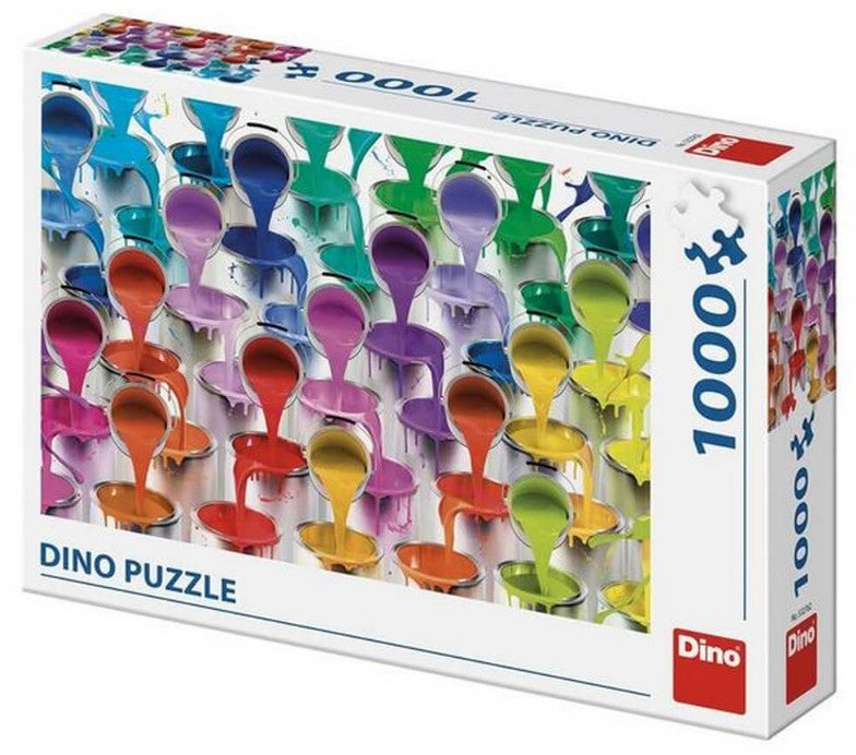 Colors – 1000 Piece Jigsaw Puzzle (Dino)