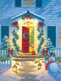 Christmas Porch – 500 Piece Jigsaw Puzzle (Sunsout)