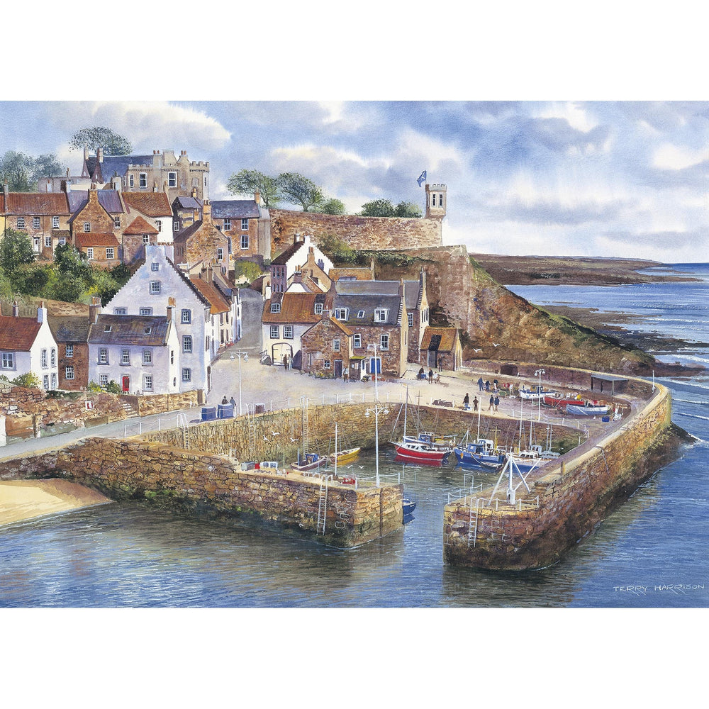 Crail Harbour – 1000 Piece Jigsaw Puzzle (Gibsons)