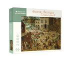 Children’s Games by Pieter Bruegel – 2000 Piece Jigsaw Puzzle (Pomegranate)