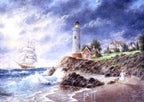 Anchor Cove by Dennis Lewan – 512 Piece Jigsaw Puzzle (Grafika)