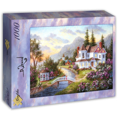 Grafika 00517 Dennis Lewan - Angels of the Evening - 1000 Piece Jigsaw Puzzle