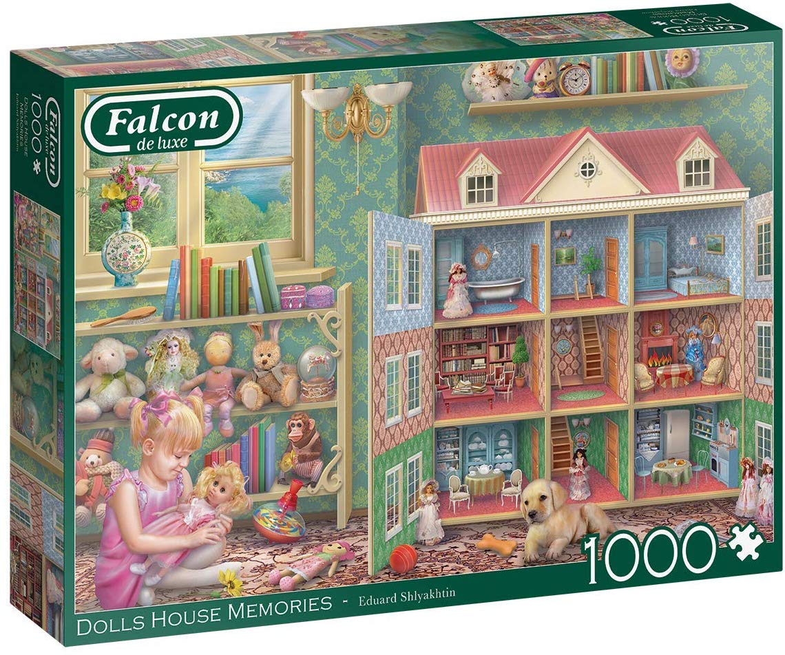 Falcon De Luxe - Dolls House Memories - 1000 Piece Jigsaw Puzzle
