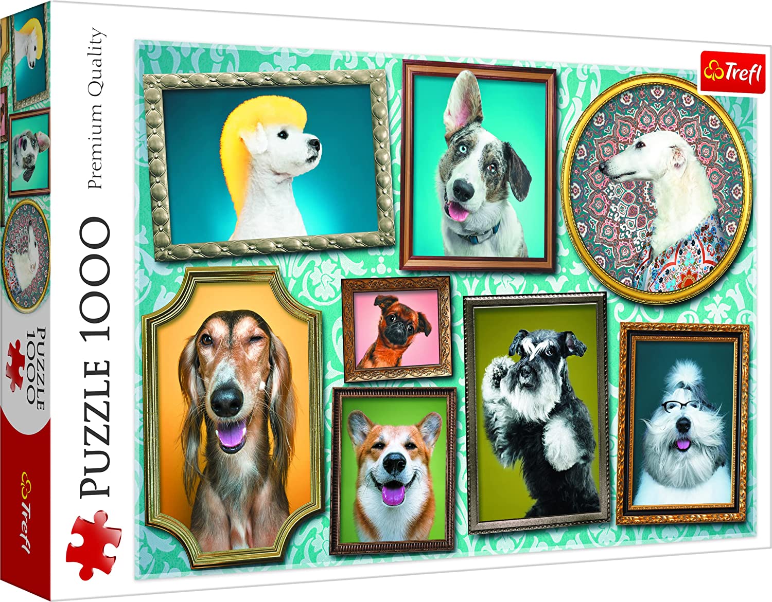 Doggies Gallery – 1000 Piece Jigsaw Puzzle (Trefl)