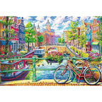 Amsterdam Canal – 1500 Piece Jigsaw Puzzle (Trefl)