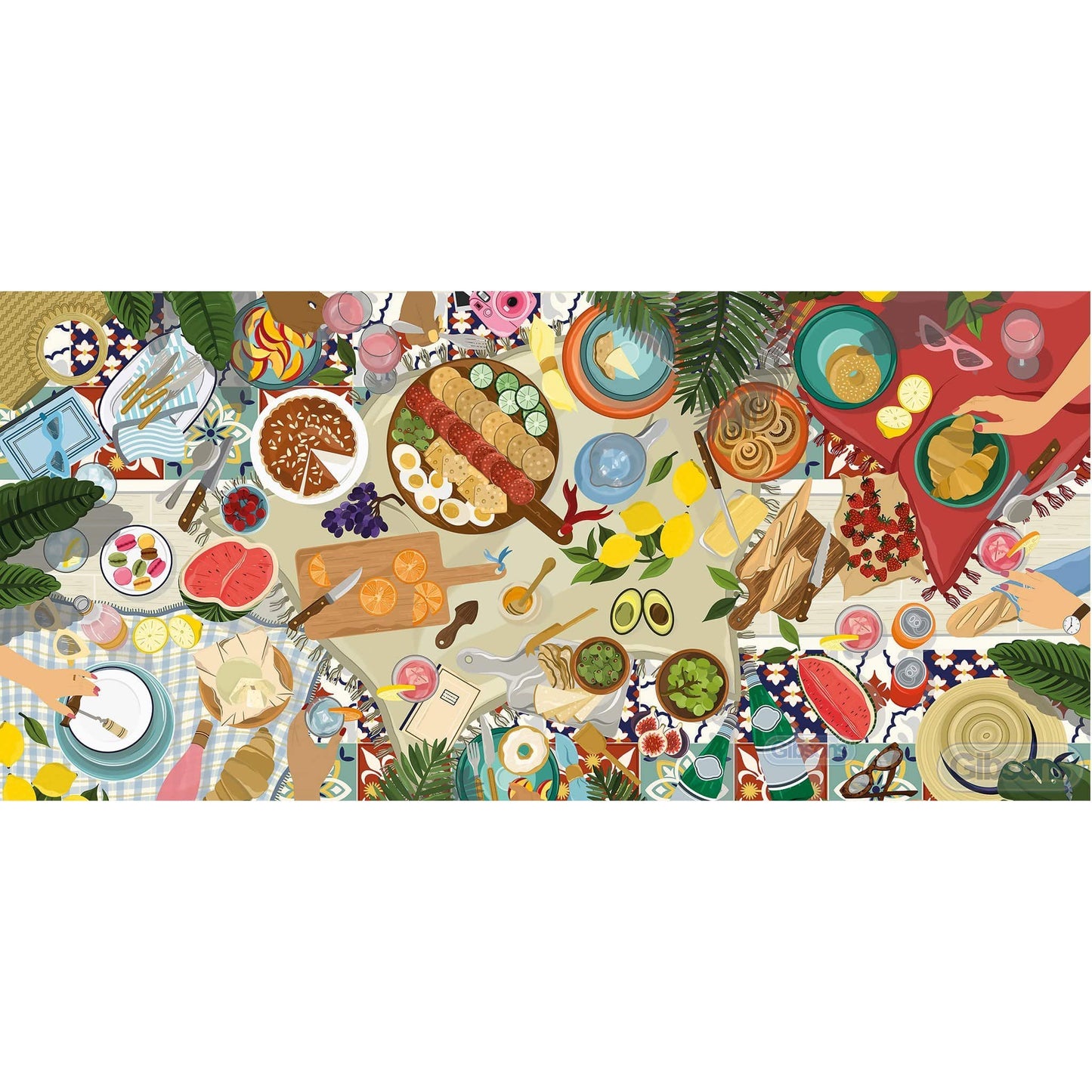 Gibsons - Dream Picnic - 636 Piece Jigsaw Puzzle
