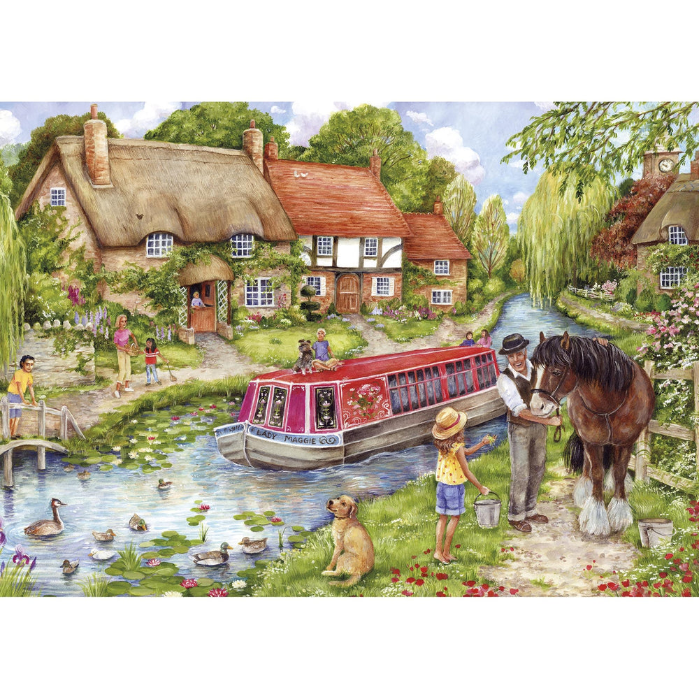 Drifting Downstream – 500 Piece Jigsaw Puzzle (Gibsons)