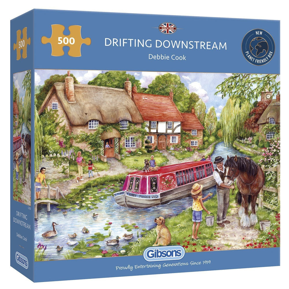 Drifting Downstream – 500 Piece Jigsaw Puzzle (Gibsons)