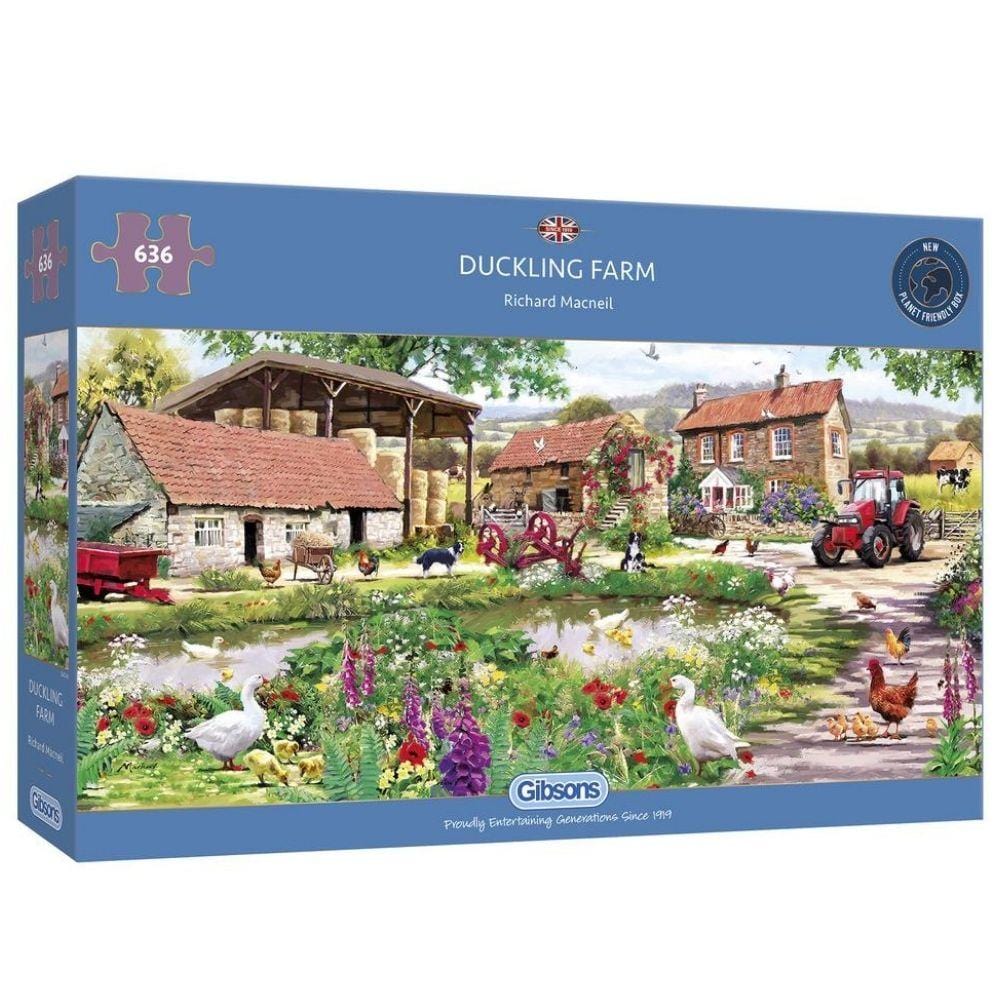Duckling Farm – 636 Piece Jigsaw Puzzle (Gibsons)