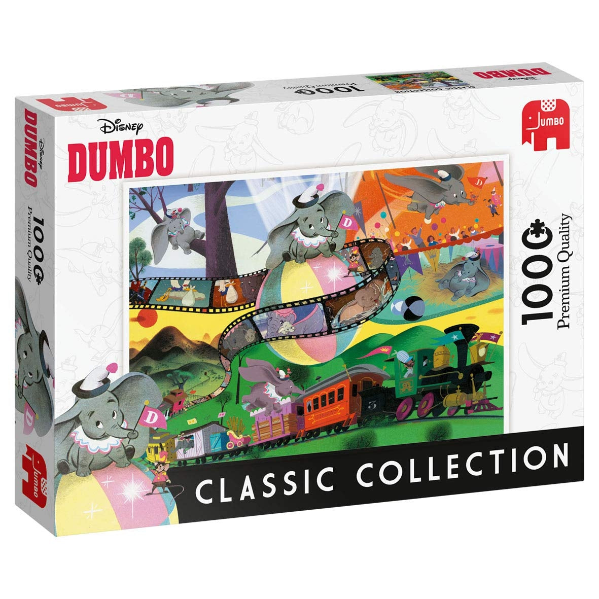 Disney Classic Collection Dumbo – 1000 Piece Jigsaw Puzzle (Jumbo)