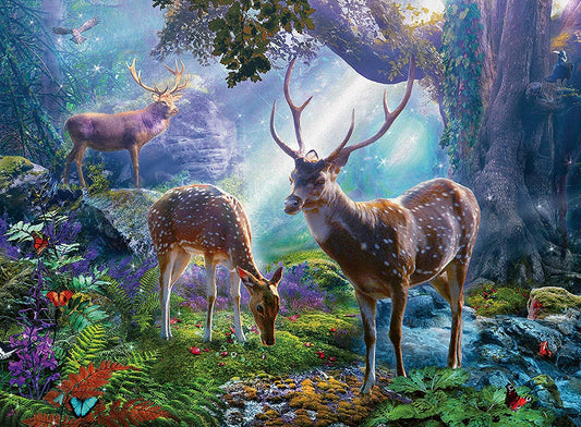 Ravensburger Deer In The Wild 500pc Jigsaw Puzzle