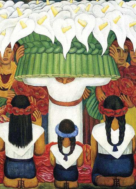 Flower Festival by Diego Rivera – 1000 Piece Jigsaw Puzzle (Eurographics)