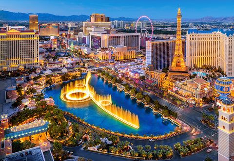 Fabulous Las Vegas – 1500 Piece Jigsaw Puzzle (Castorland)