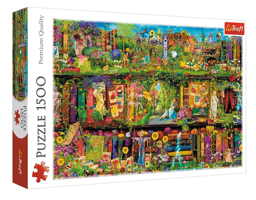 Trefl - Fairy Bookcase - 1500 piece jigsaw puzzle