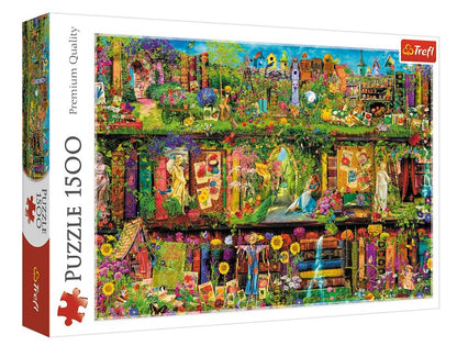 Trefl - Fairy Bookcase - 1500 piece jigsaw puzzle