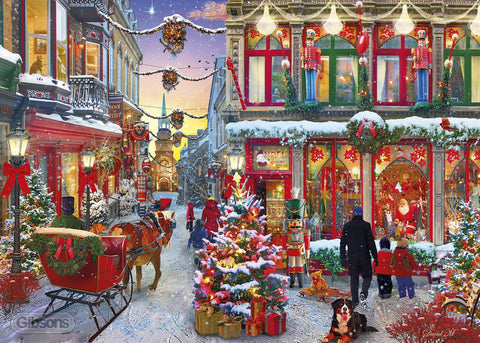 Festive Boulevard – 500 Piece Jigsaw Puzzle (Gibsons)
