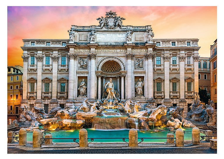Fontanna di Trevi, Roma – 500 Piece Jigsaw Puzzle (Trefl)