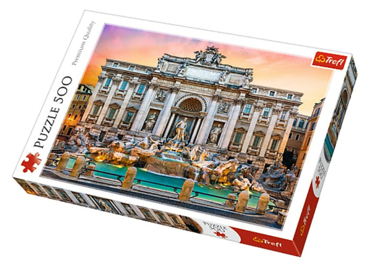 Fontanna di Trevi, Roma – 500 Piece Jigsaw Puzzle (Trefl)