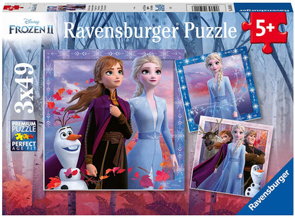 Ravensburger 5011 Disney Frozen 2, 3X 49Pc Jigsaw Puzzles