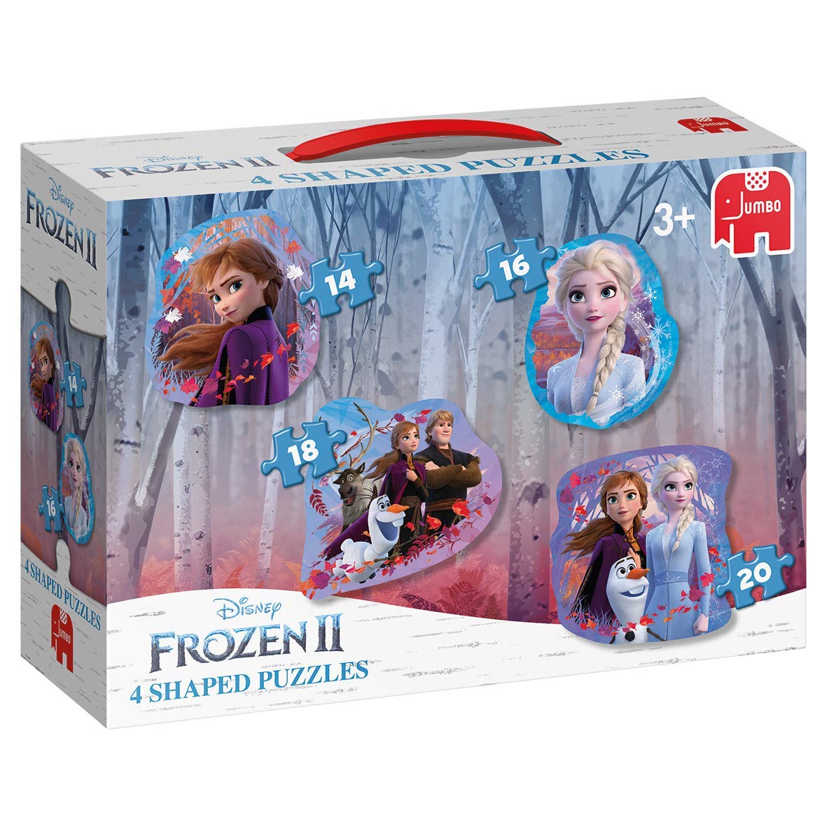 Disney Frozen 2 2-4 Shaped Puzzles – Jigsaw Puzzle (Jumbo)