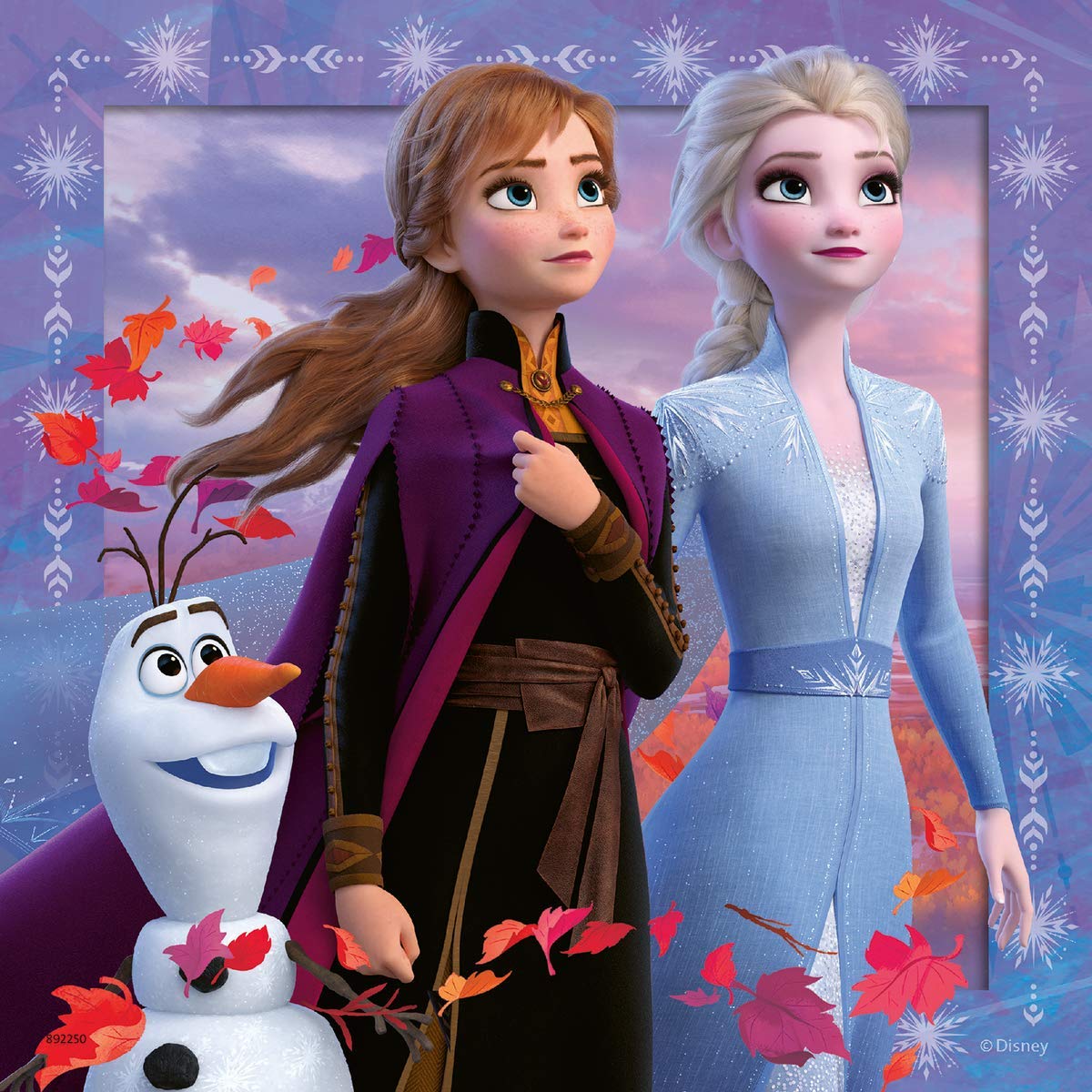 Ravensburger 5011 Disney Frozen 2, 3X 49Pc Jigsaw Puzzles