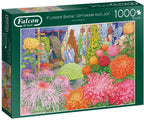 Flower Show: Optimism And Joy – 1000 Piece Jigsaw Puzzle (Falcon De Luxe) - Completed Puzzle