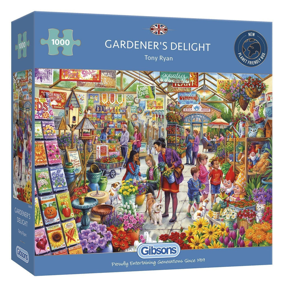 Gardener's Delight – 1000 Piece Jigsaw Puzzle (Gibsons)