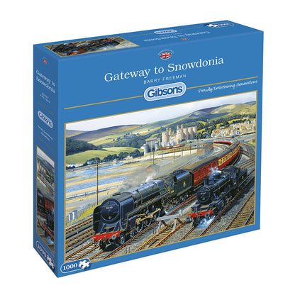 Gibsons - Gateway to Snowdonia - 1000 Piece Jigsaw Puzzle
