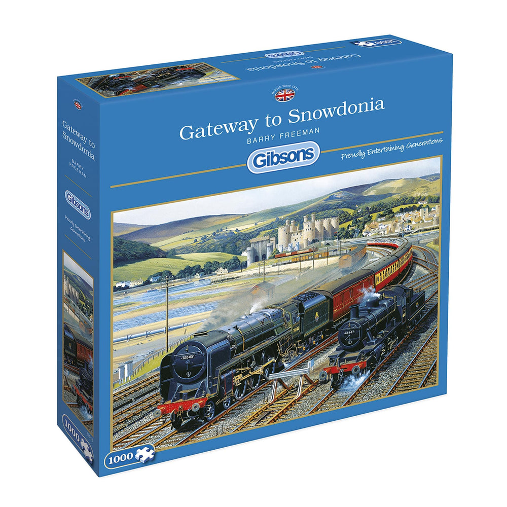 Gateway to Snowdonia – 1000 Piece Jigsaw Puzzle (Gibsons)