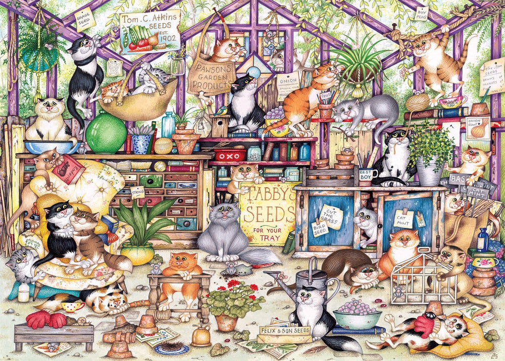 Gerty's Garden Retreat – 1000 Piece Jigsaw Puzzle (Gibsons)