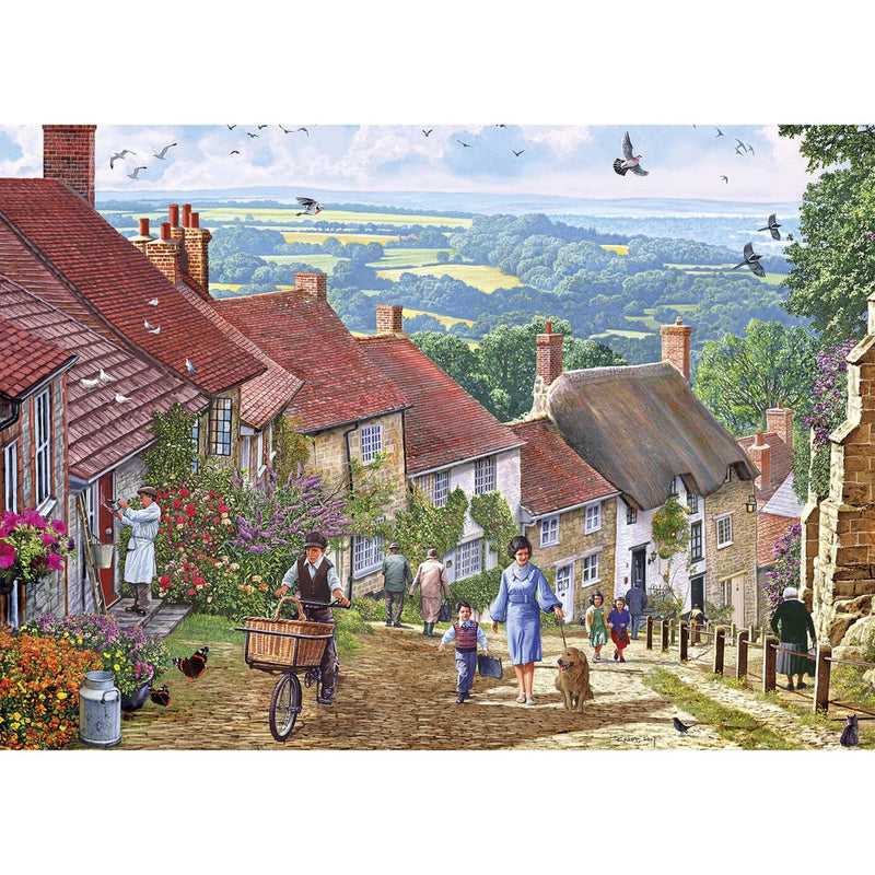 Gold Hill – 1000 Piece Jigsaw Puzzle (Gibsons)