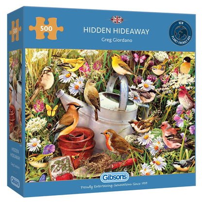 Gibsons - Hidden Hideaway - 500 Piece Jigsaw Puzzle